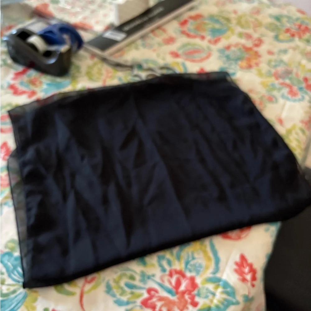 Black Chair Sash Tie - Elegant Home Accent Bag of 20